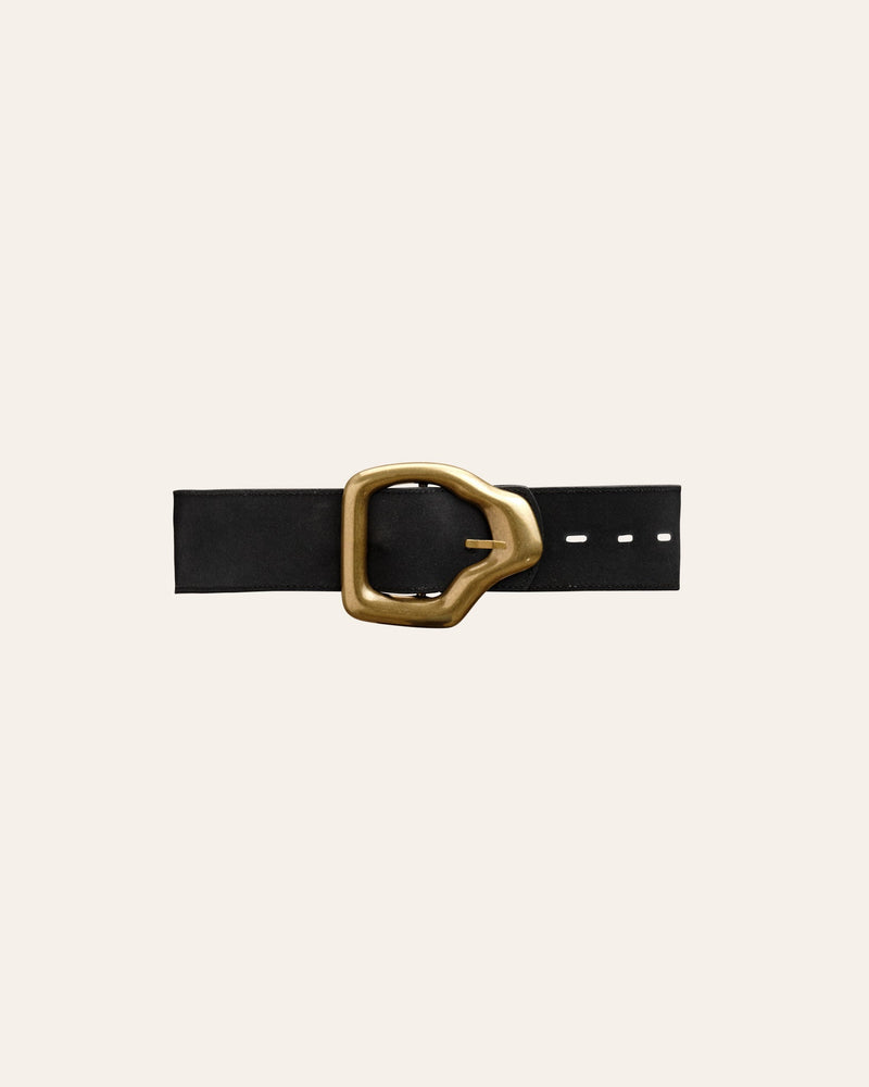 Cala Jade AKO belt black gold