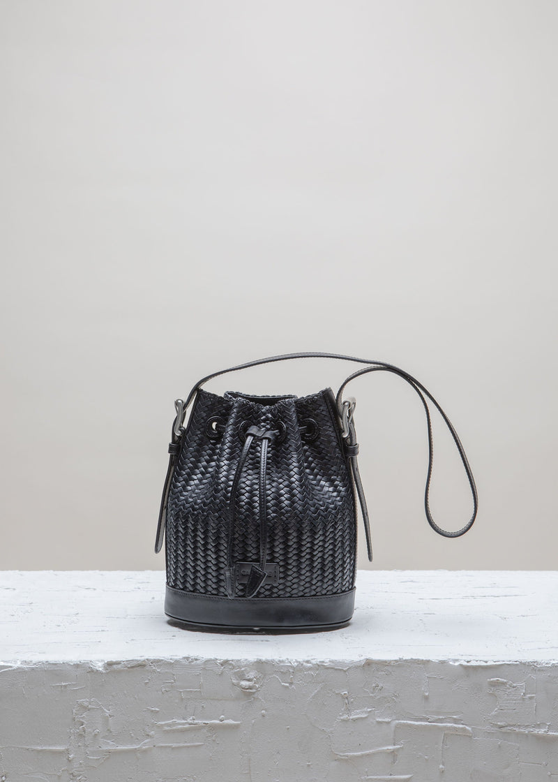 Cala Jade Gaya Mini Bucket bag black 2