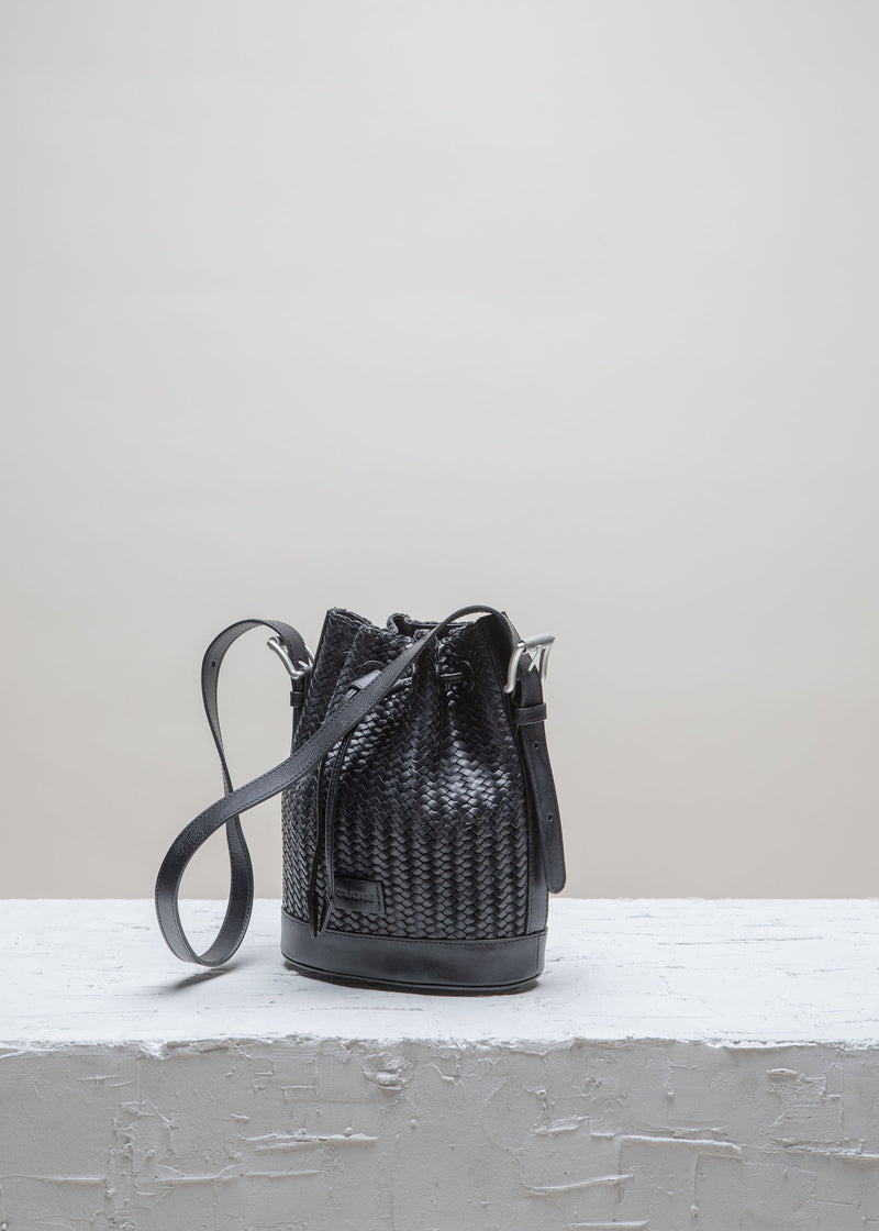 Cala Jade Gaya Mini Bucket bag black 1