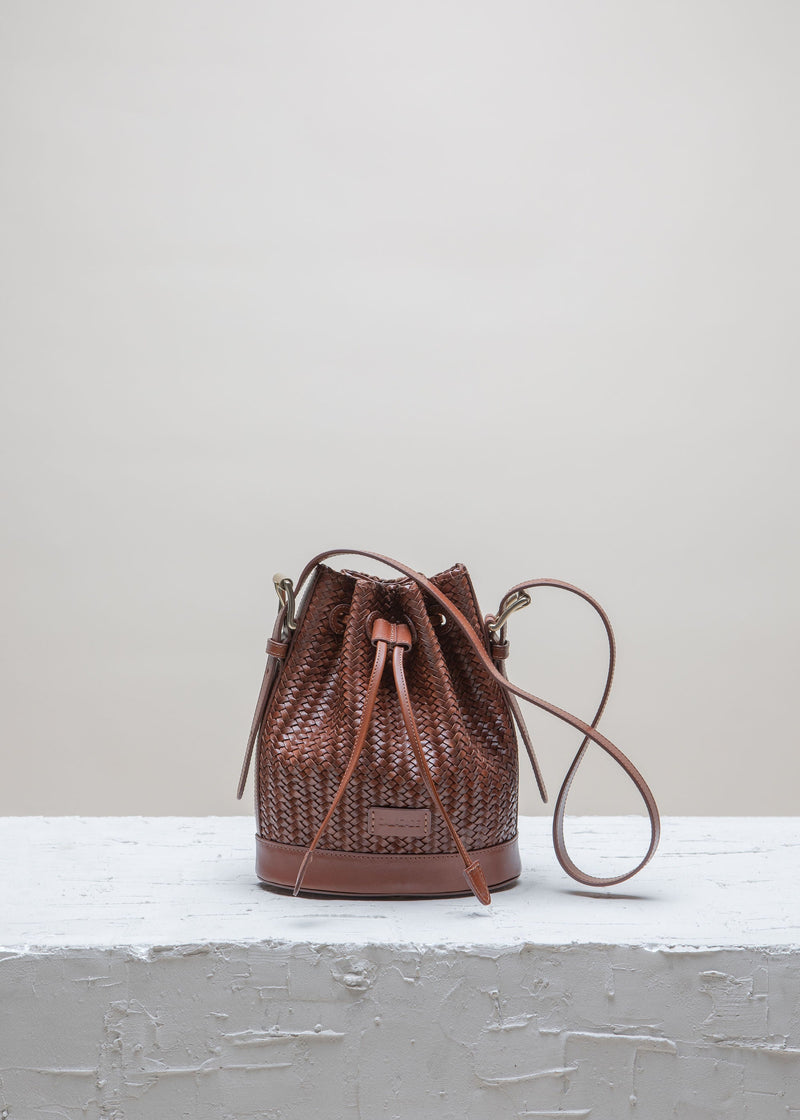 Cala Jade Gaya Mini Nutmeg Bucket bag 3