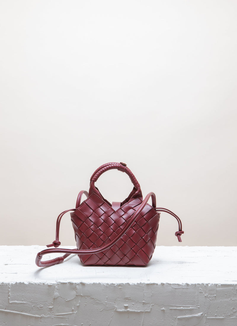 Cala Jade Merlot Leather bag 2