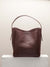 Cala Jade IWA dark brown leather shoulder bag