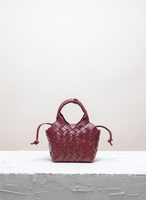 Cala Jade Merlot Leather bag 1