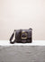 Cala Jade dark brown leather cross body bag