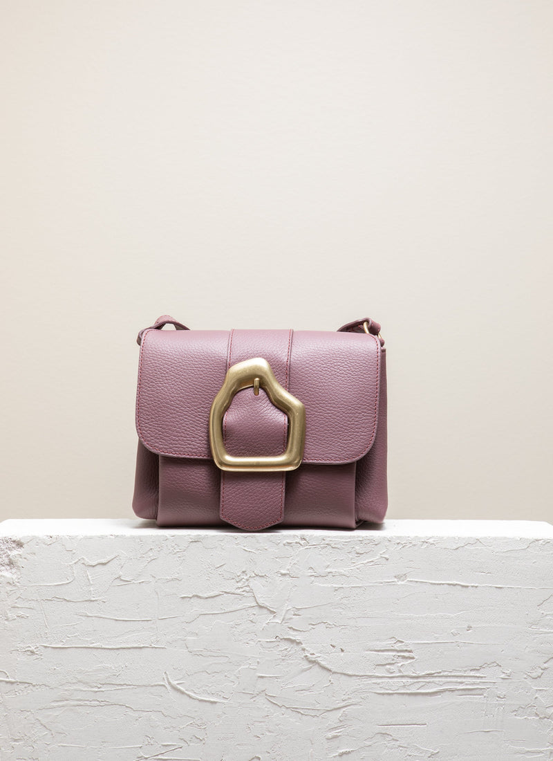 Cala Jade purple leather cross body bag