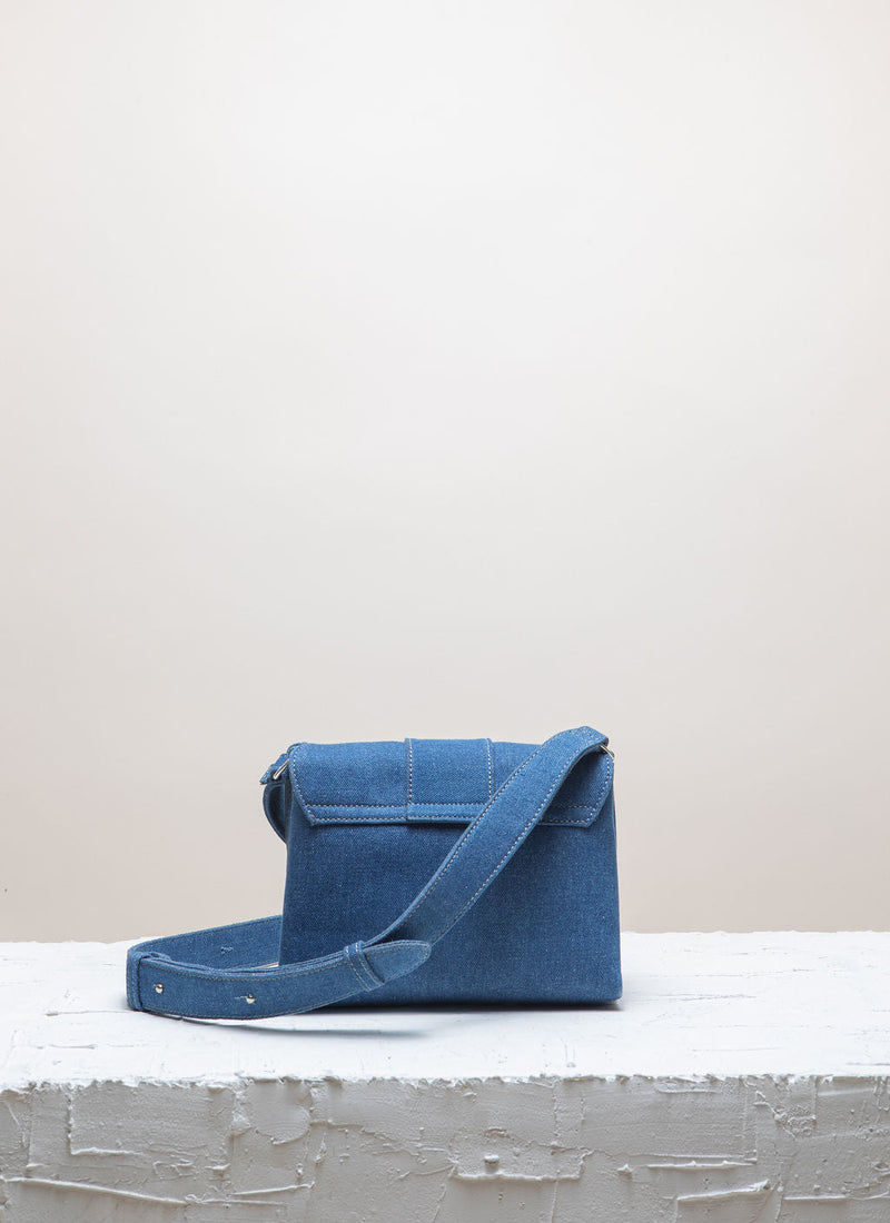 Cala Jade denim cross-body bag back