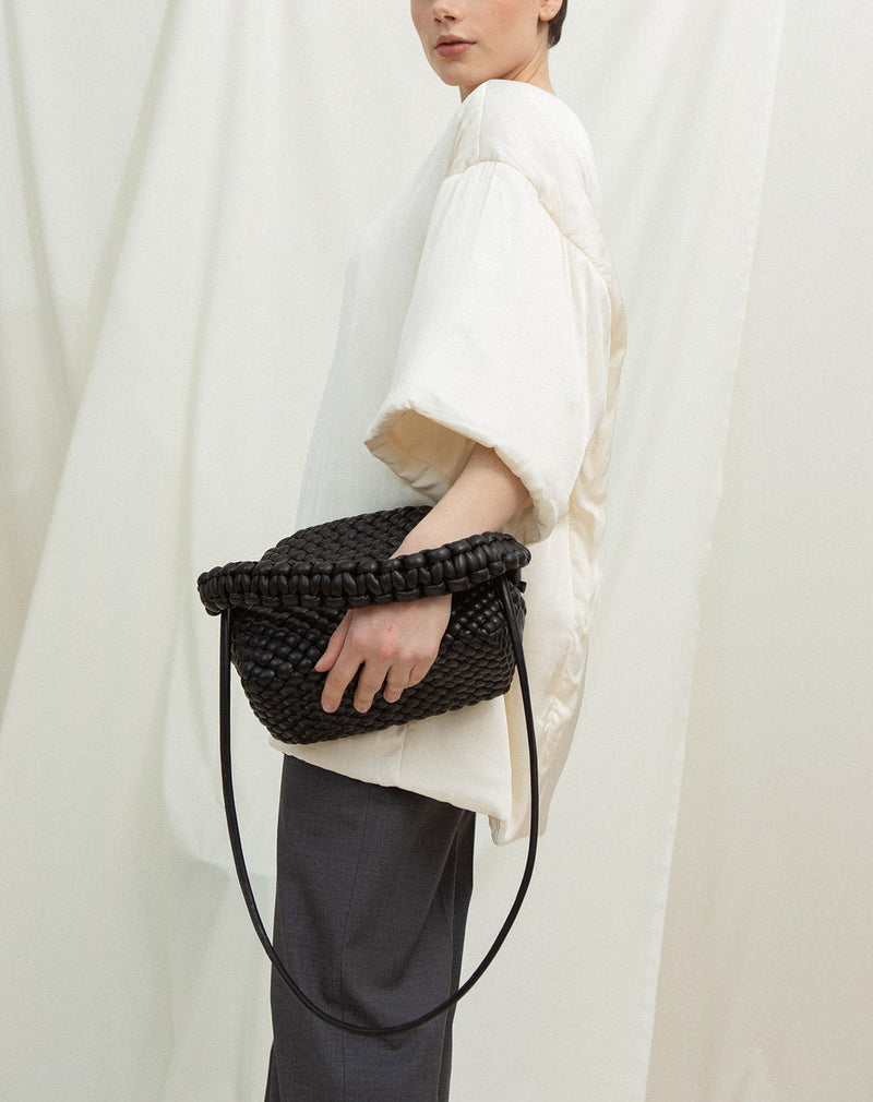 HANA Black Clutch